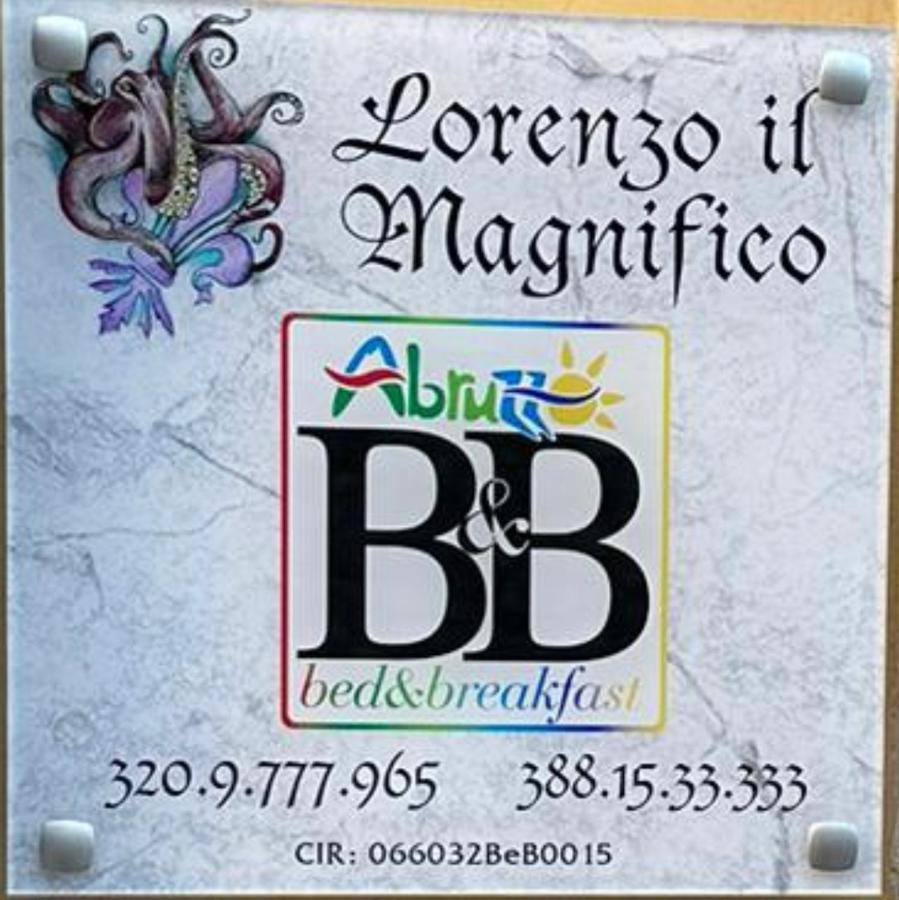 B&B Lorenzo Il Magnifico Селано Экстерьер фото